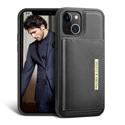 Wallet Holder Protective Sleeve Magnetic Suction Phone Case