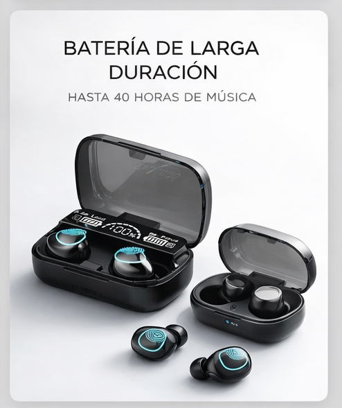 M10 -TouchPods -Controla tu música, llamadas y volumen sin sacar el celular