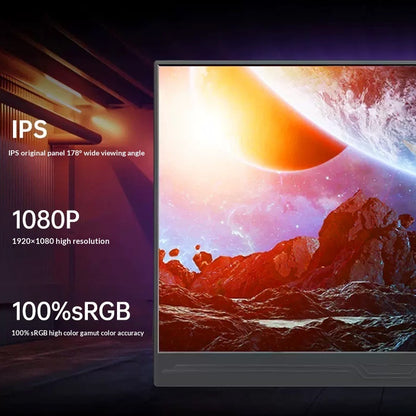 15.6-inch 1080P Portable Gaming Monitor